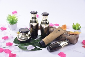 Natural ginseng skincare rejuvenating set gold skin care gift set