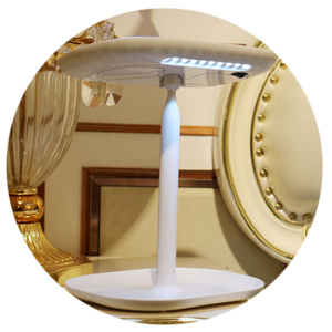 NEW Arrival Rechargeable Magnet magnifier Vanity lighted makeup Humidifier Lamp Mirror