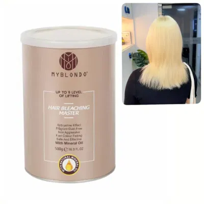 Nourishes Repair Damaged Fading Cream Color Dye Private Label Hair Bleaching Powder