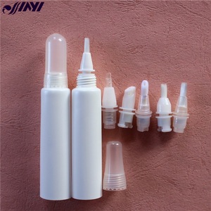 OEM Empty Plastic Cosmetic soft PE lip gloss tube packaging
