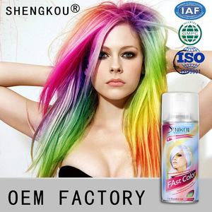 OEM Manufacturer Instant Washable Temporary Hair Color Spray