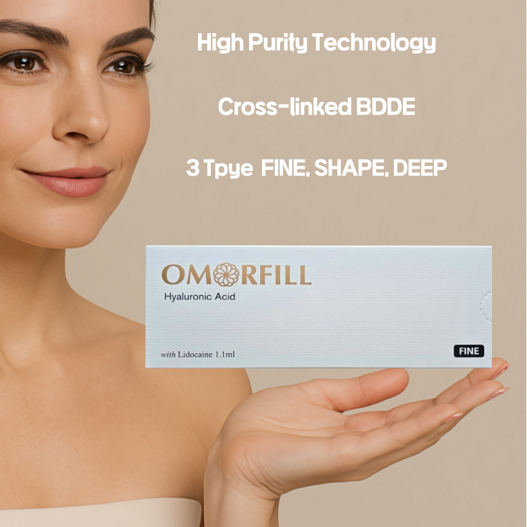 OMORFILL Hyaluronic Acid, Dermal filler