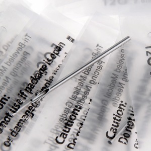Piercing Needles Sterile Disposable Tattoo Needles for Nose Ear Lip Eyebrow