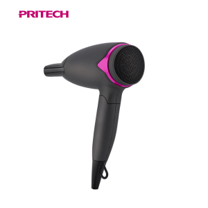 PRITECH High Quality Custom Ionic Function Dual Voltage Professional Foldable Travel Hair Dryer