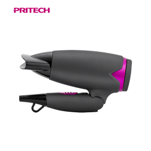 PRITECH High Quality Custom Ionic Function Dual Voltage Professional Foldable Travel Hair Dryer