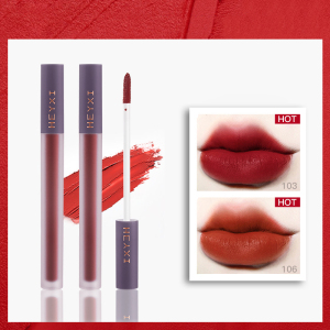Private Label Long Lasting Waterproof Matte Velvet Lip glaze Lip Tint Glossy liquid lipstick