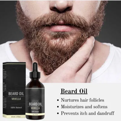 Private Label OEM Argan Jojoba Oils Men Beard Oil Grooming Mustache Maintenance Treatment Beard Oil