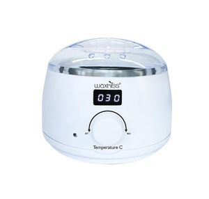 Pro wax 100 with digital LCD display for heating 500CC hair removal wax warmer melting pot wax heater