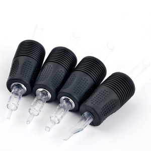 Professinal 25mm Blackbird Disposable Tattoo Grip with Clear Tube