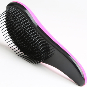 Professional Magic Anti-static Plastic Salon Styling Tool Detangling Handle Tangle Shower Curve TT Princess Comb Hair Brushes