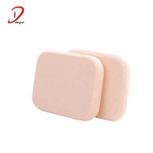 Round super soft NBR Makeup cosmetic sponge puff free samples