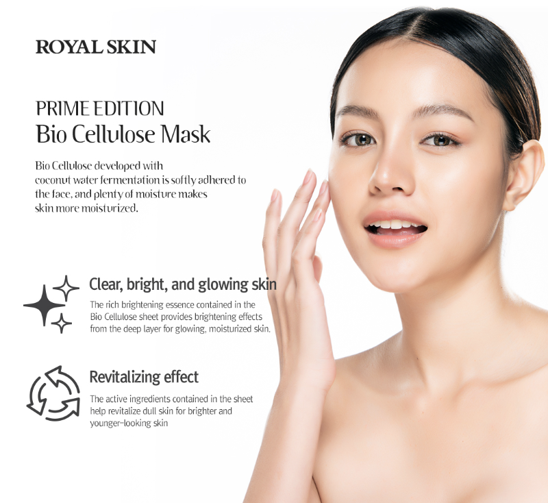 [Royal Skin] PRIME EDITION Brightening Bio Cellulose Mask