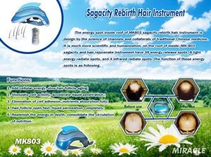 the first international hair rebirth seminar hair Massager helmet machine