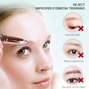 Top Facial Removal Shaver Epilator Eye Brow Hair Remover Lady Eyebrow Trimmer