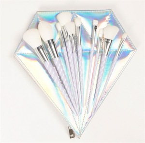 Top grade acrylic handle personal care luxury makeup tool kit