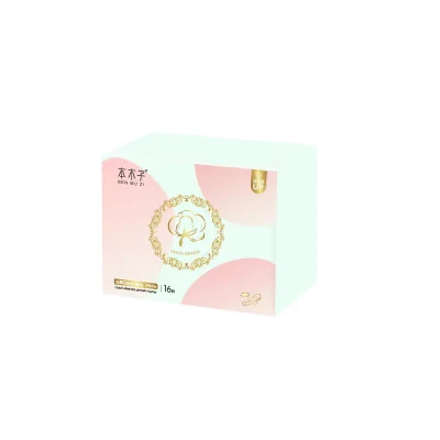Unscented and Ultra Thin Period Pads for Women with Organic Cotton Cover and Wings for Feminine Care, Sanitary Napkins with Heavy Absorbency