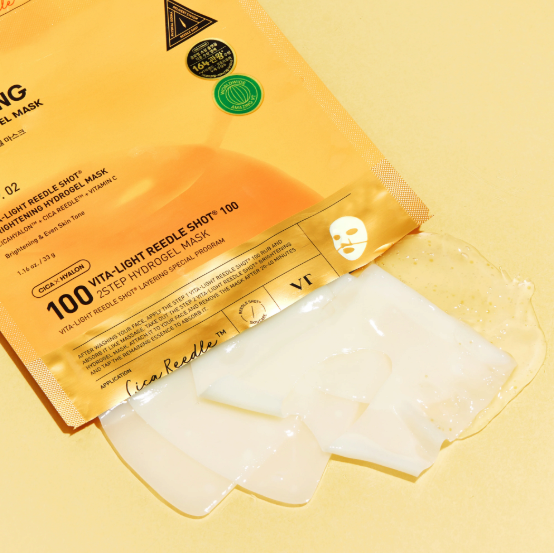 VT COSMETICS Vita-Light Reedle Shot 100 2-Step Hydrogel Mask