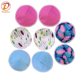 Washable Breast Pads Leak Proof Organic Bamboo Contoured Reusable Nursing Pads Super Absorbent Breastfeeding Pads