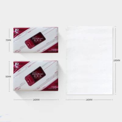 White Yaosheng 200pulls, 400sheets Bathroom Facial Tissue Paper