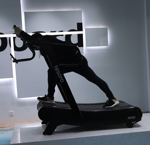 woodway manual curved treadmill sports machine commerical gym