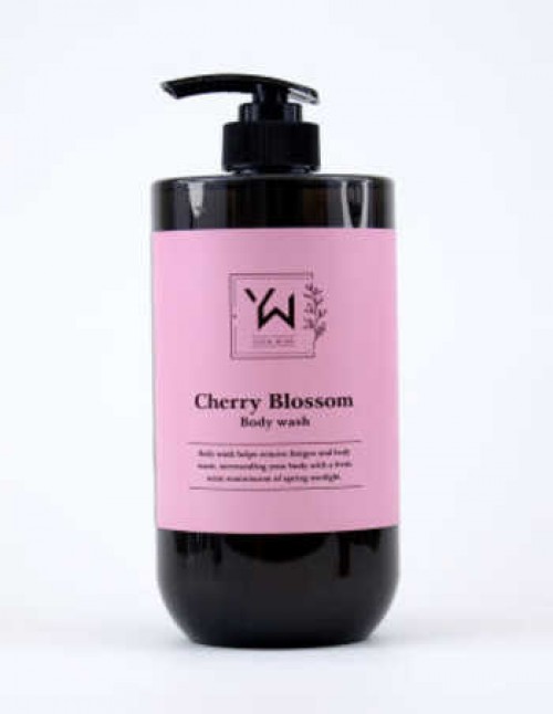 Premium Korean Perfumed Body Wash - Cherry Blossom | Gentle Touch with Floral Scent
