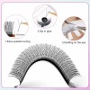 New YY Lash Extensions Trays U Shape  2D YY Parallel Blooming Effect LC/B/C/D Korean PBT Fiber Luxury Eyelash Supplies