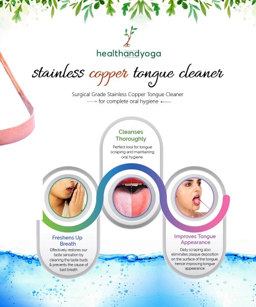 Tongue Cleaner - Copper - Superior Grade