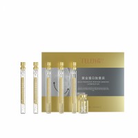 Wholesale Gold Protein Peptide Anti Wrinkle Skin Brightening Line Carving Essence Serum