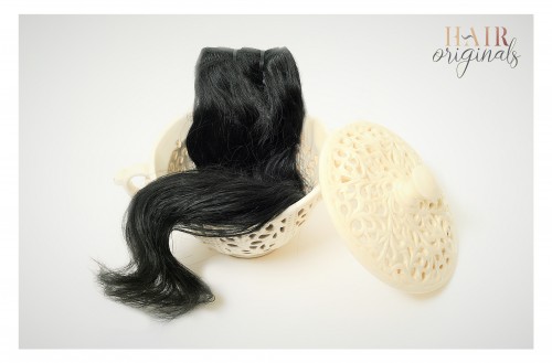 Machine Braid/Weft Made up of Natural 100% Remy Human Hair - 100 gms weight