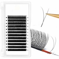 New YY Lash Extensions Trays U Shape  2D YY Parallel Blooming Effect LC/B/C/D Korean PBT Fiber Luxury Eyelash Supplies