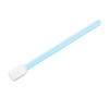 Lint Free Cleaning Cotton Bud Large Rectangular Head Cleanroom Polyester Swab