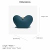 New Niche Design Heart-shaped Stylish Cosmetic Bag Women's Handbag