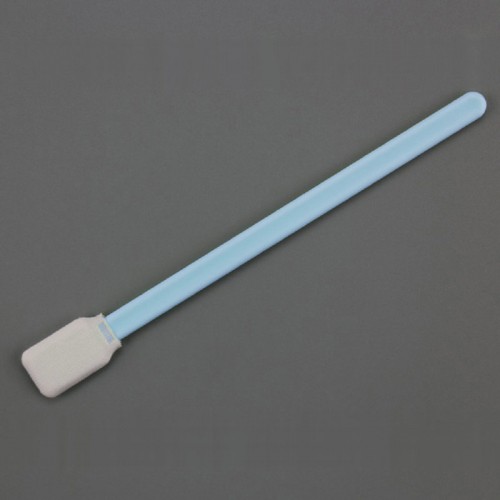 Lint Free Cleaning Cotton Bud Large Rectangular Head Cleanroom Polyester Swab