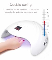 professional china UV LED nail light lamp dryer 48w white manufacturer factory