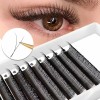 New YY Lash Extensions Trays U Shape  2D YY Parallel Blooming Effect LC/B/C/D Korean PBT Fiber Luxury Eyelash Supplies