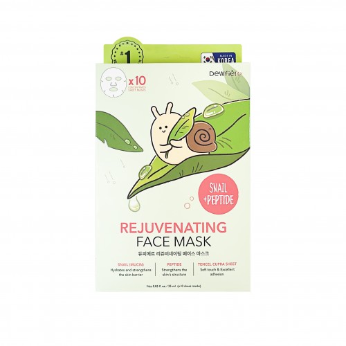DEWFIERE REJUVENATING FACE MASK - 10 PIECE SET