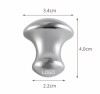 Mini Silver Stainless Steel Mushroom Design Head Scraping Board SPA Beauty Massager For Face And Eyes