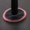 Wholesale 4 Pcs Gradient Pink Black Makeup Brush Set Private Label Soft Synthetic Hair Powder Eyeshadow Cosmetic Brushes with Ergonomic Handle