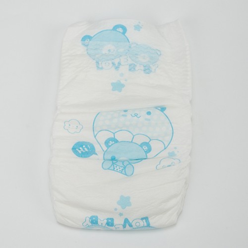 Fluff pulp material breathable baby diapers baby nappies manufacturer in fujian china