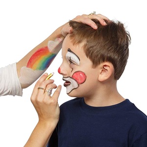 12 Color Kids Washable Face Painting Crayons for Parties, Festivals