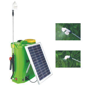 16L 20L agricultural spray pump knapsack solar power sprayer