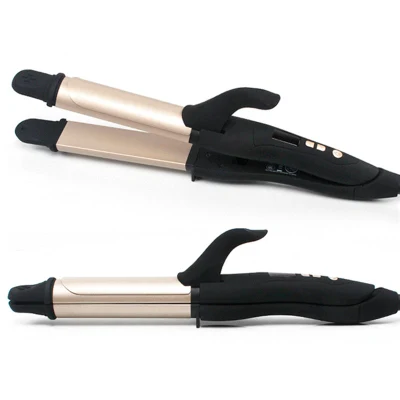 2 in 1 Hair Straightening and Curling Iron