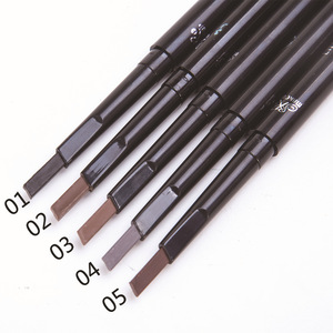 2017 Wholesale waterproof eyebrow pencil with private label