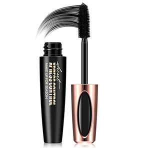 2018 New Makeup Black Waterproof Thick Long 4D Silk Fiber EyeLash Extension Mascara