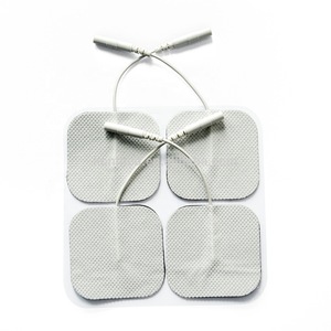 2019 Classic 2*2 Inches Square With White Cloth Self-adhesive Electrode Pads