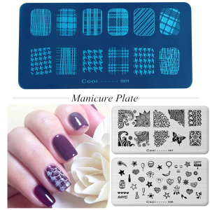 36 Styles Beautiful Pattern Nail Art Stamp Plates Stainless Steel Nail Stamping For DIY Nail Art