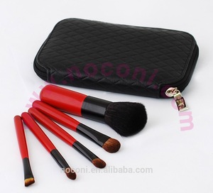 5 PCS makeup brushes Professional Soft Hair makeup tools Cosmetic brush set Beauty Brushes kits for Makeup with pouch