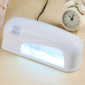 9W nail uv lamp for Nail and Toe nail salon equipment