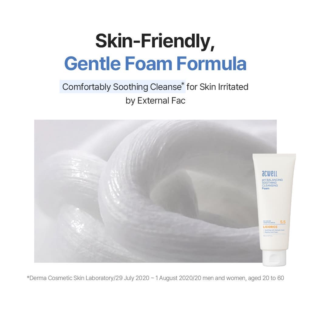[ACWELL] pH Balancing Soothing Cleansing Foam