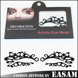 Artistic eye mask in body art,eye sticker